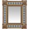 Small Tile Mirror - Oxidized Finish