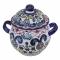 Large Talavera Sugar Bowl w/ Lid