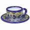 Talavera Tea Cup & Saucer
