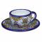 Talavera Tea Cup & Saucer