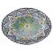 Waved Oval Talavera Platter