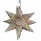 Small Petalos Star w/Marbles: Oxidized Finish