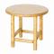 Short Northwoods Pub Table - Clear Finish