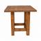 Short Barnwood Pub Table: Honey Pine
