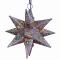 Small Petalos Star w/Marbles: Oxidized Finish