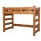 XL Twin Barnwood Loft Bed: Honey Pine